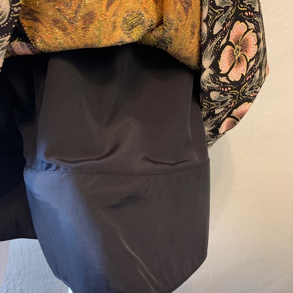 New - Gorgeous Alice + Olivia Spaghetti Strap Brocade Dress - Picture 8 of 11